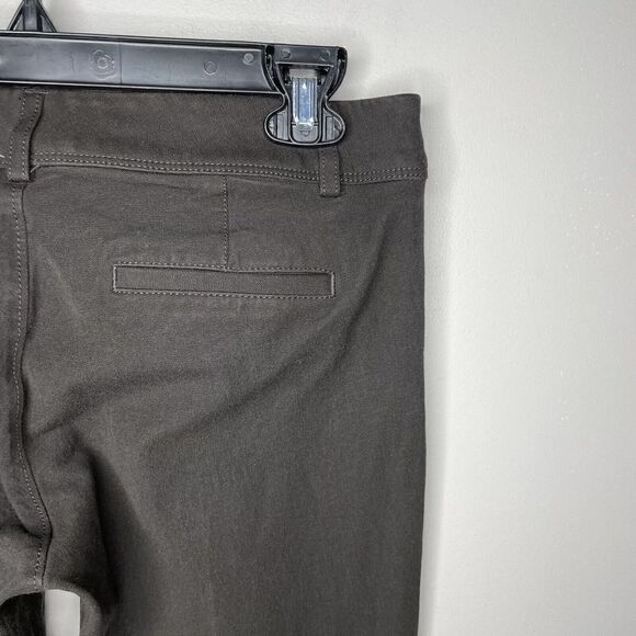 BANANA REPUBLIC Pants Women 2 Skinny Brown 8" Rise Riding Viscose-Cotton Stretch - Picture 5 of 9